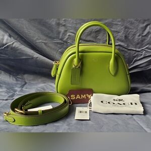 Coach Lime Borough Bag NWOT